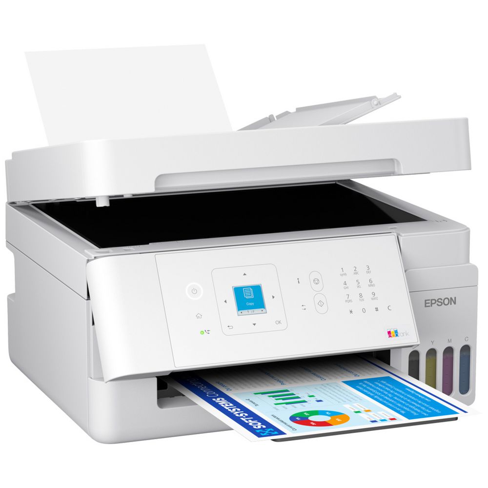 Epson EcoTank ET-4900 A4 Ink Tank All-in-One MFP Printer+WiFi+ADF T522 [C11CL59501]
