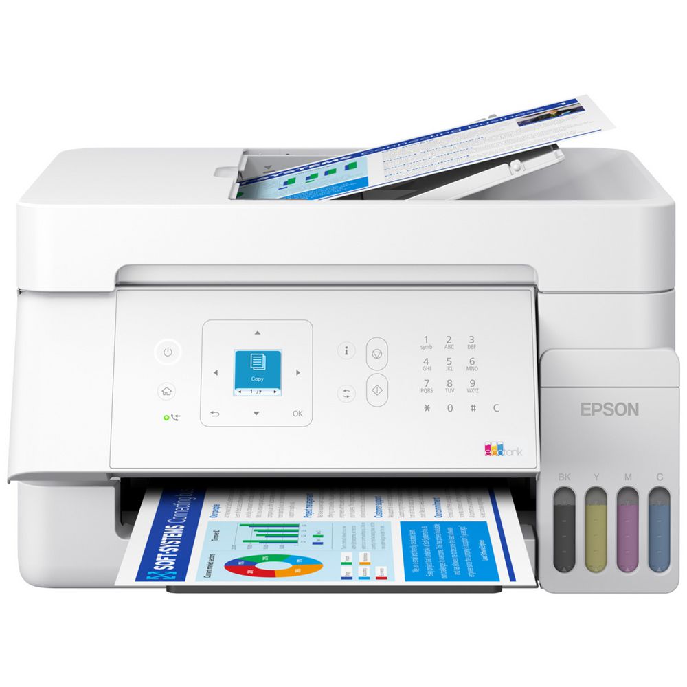 Epson EcoTank ET-4900 A4 Ink Tank All-in-One MFP Printer+WiFi+ADF T522 [C11CL59501]