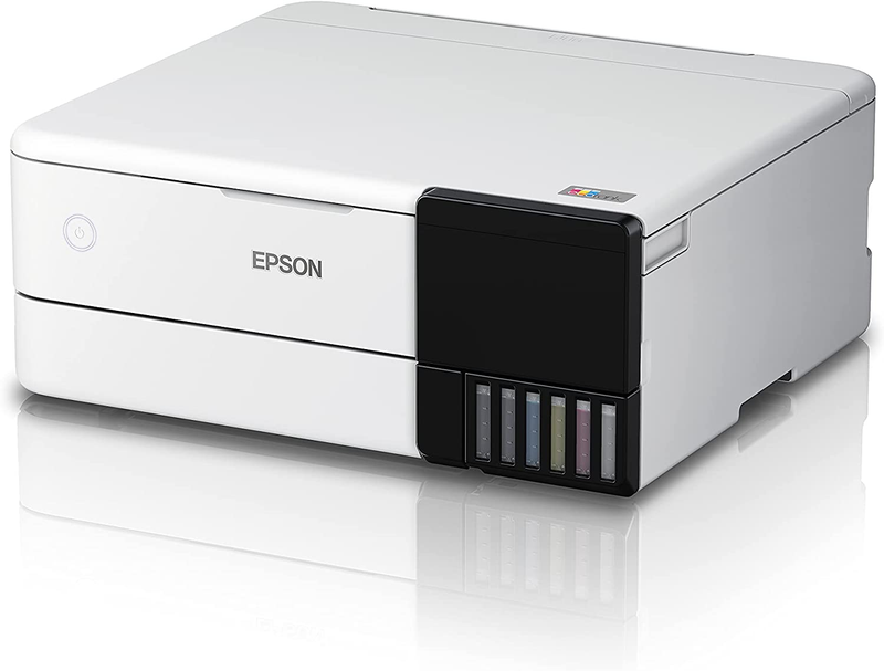 *SALE!* Epson EcoTank Photo ET-8500 A4 Colour Multifunction Inkjet Ink Tank Printer T522 Ink Bottle [C11CJ20501]