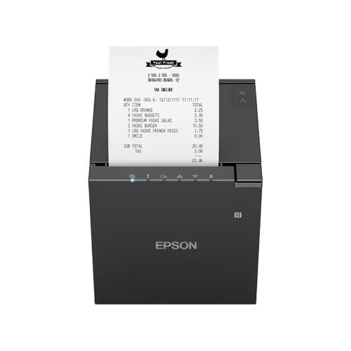 Epson TM-M30III-232 BlueTooth/USB Mobile Thermal Receipt Printer BLACK [C31CK50232]