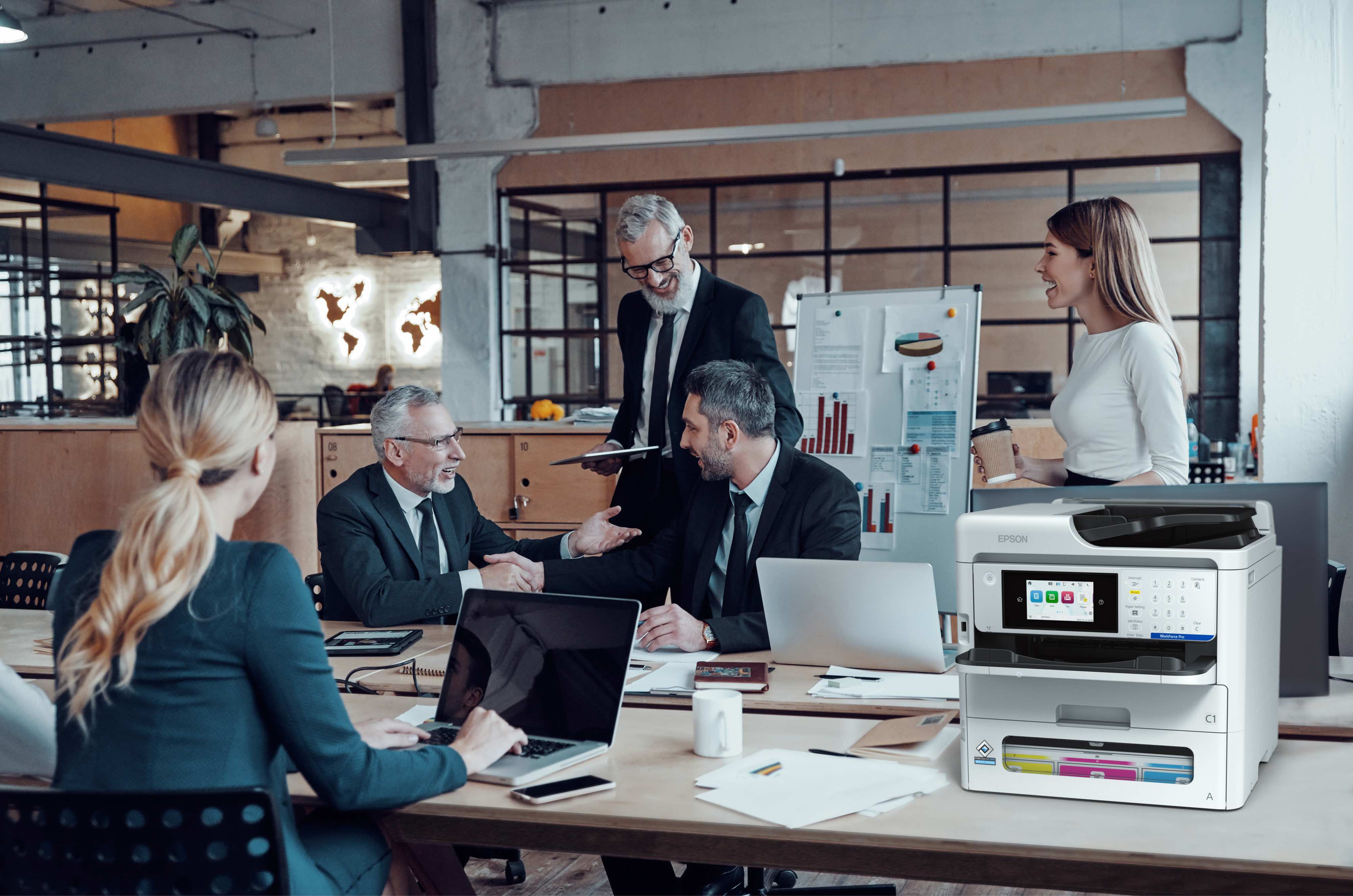 Epson WorkForce Pro EP-C800 A4 Business Single Function Colour Inkjet Printer [C11CK21501]