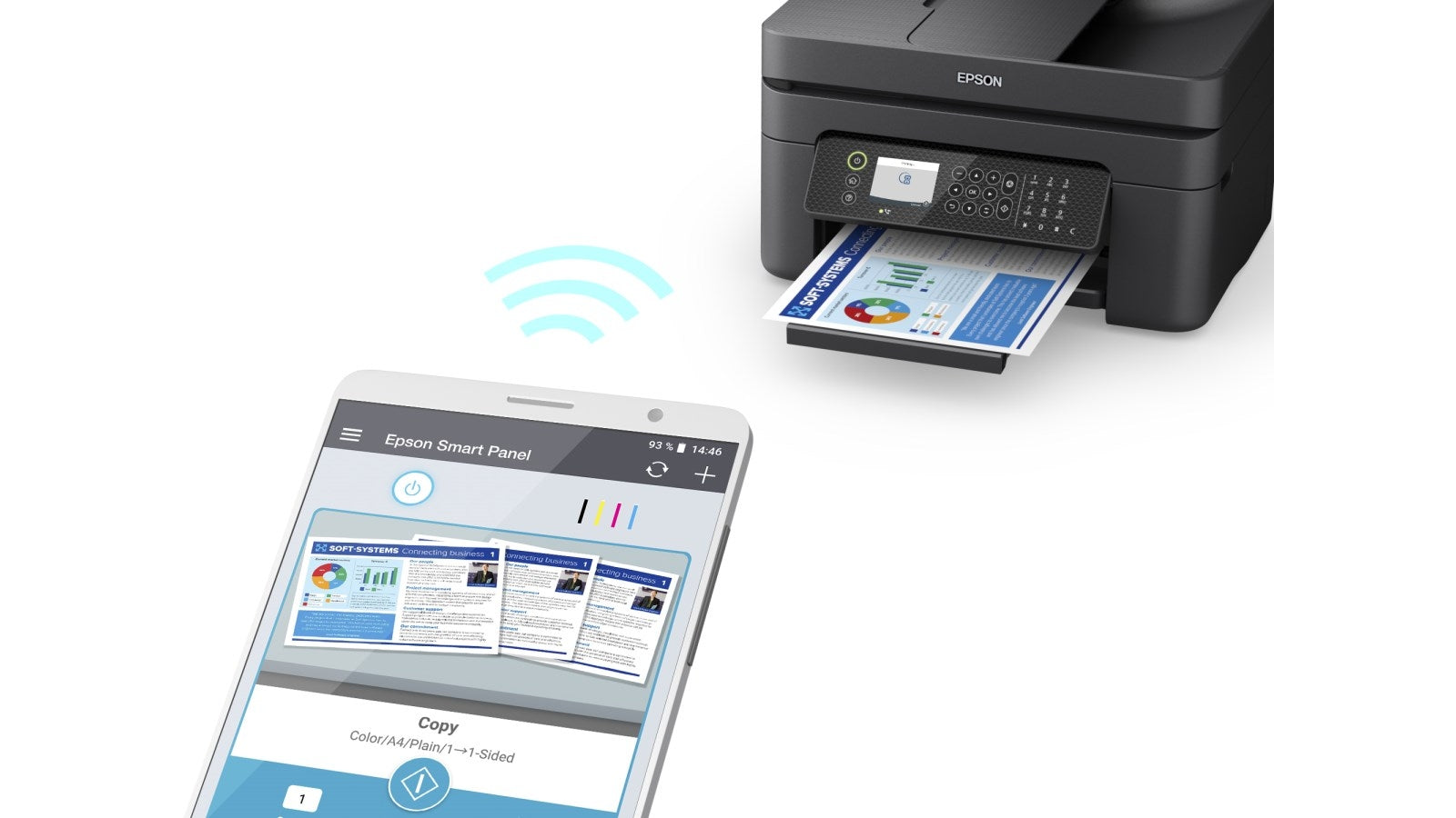 *SALE!* Epson Workforce WF-2950 A4 Multifunction Inkjet Printer #604 Ink Set [C11CK62501]