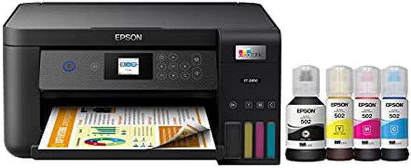 *clear* Epson Ecotank Et-2850 A4 Wireless All-In-One Ink Tank Printer (P/n:c11Cj63501) *rfb*