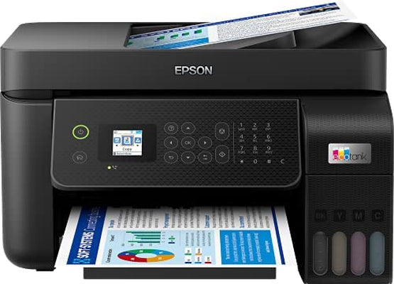 *Clear* Epson Expression Et-3800 3-In-1 A4 Refillable Ink Tank Multifunction Printer+Wi-Fi+Prefilled