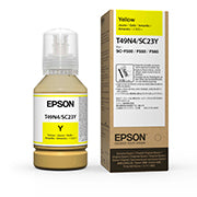 Genuine Epson UltraChrome Dye Sub Yellow Ink Bottle for F160 F560 F561 140ml - T49N4 [110.C13T49N400]