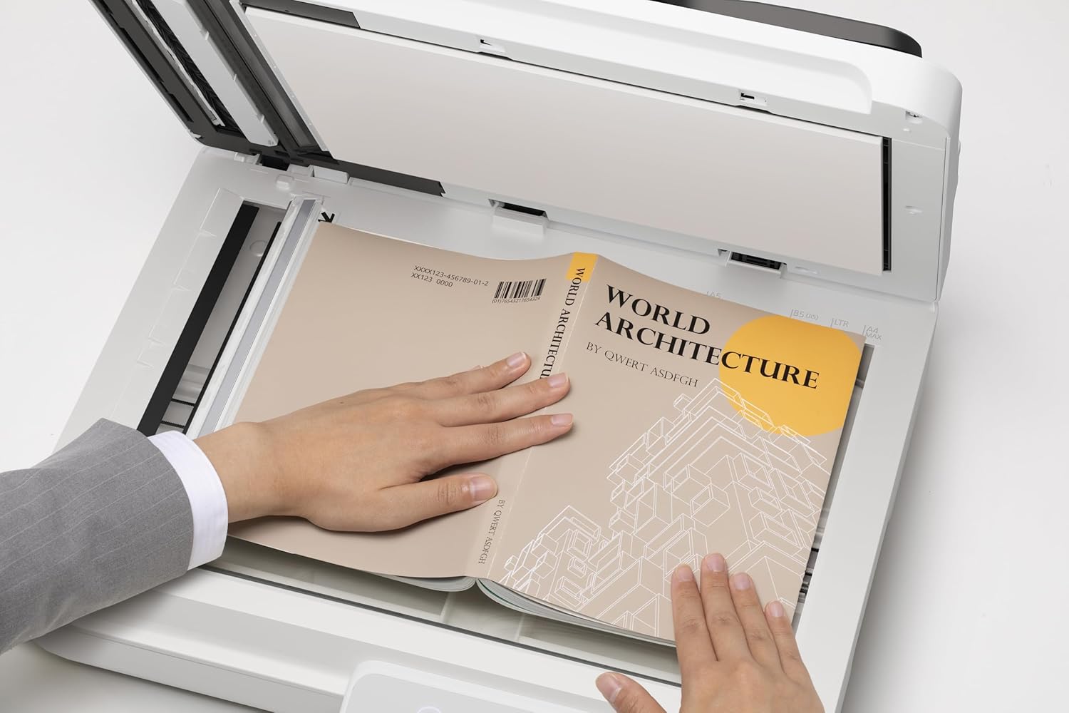 Epson WorkForce DS-1760WN A4 Wireless Network Document Scanner+ADF – Sheetfed & Flatbed