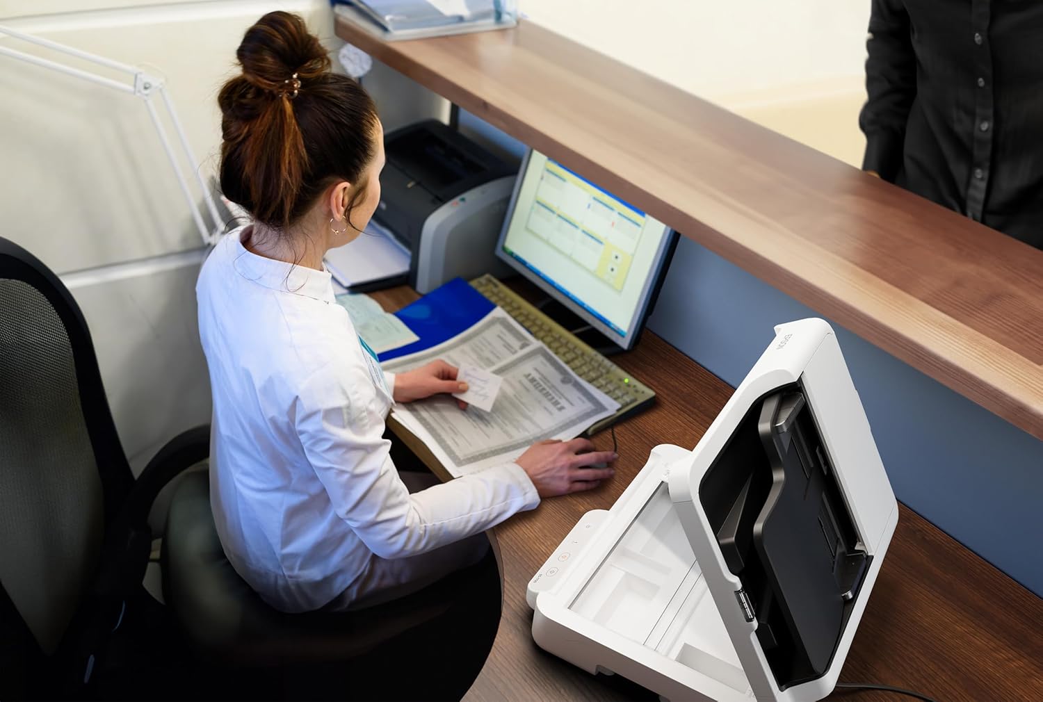 Epson WorkForce DS-1760WN A4 Wireless Network Document Scanner+ADF – Sheetfed & Flatbed