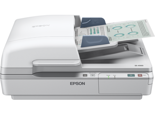 Epson Ds-7500 High Speed A4 Flatbed Business Document Scanner 40Ppm P/N:b11B205345 Singlepass Ds7500
