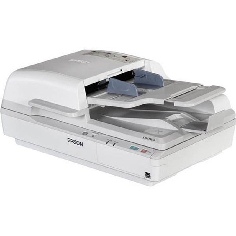 Epson Ds-7500 High Speed A4 Flatbed Business Document Scanner 40Ppm P/N:b11B205345 Singlepass Ds7500