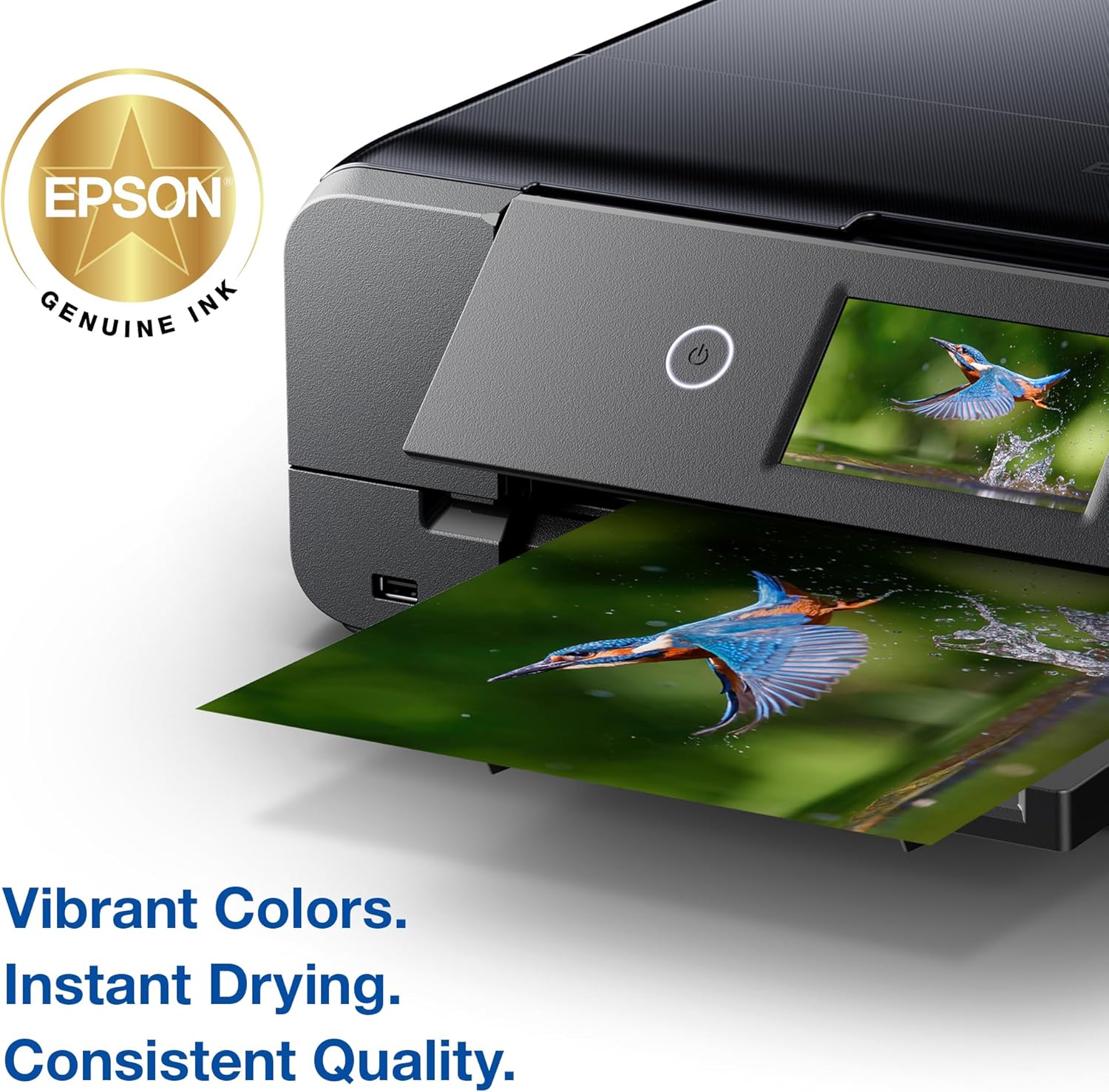EPSON #279 Claria Photo HD Ink Standard Capacity 5 Color Cartridge Combo Pack (T279920-S) for Expression Photo XP-980