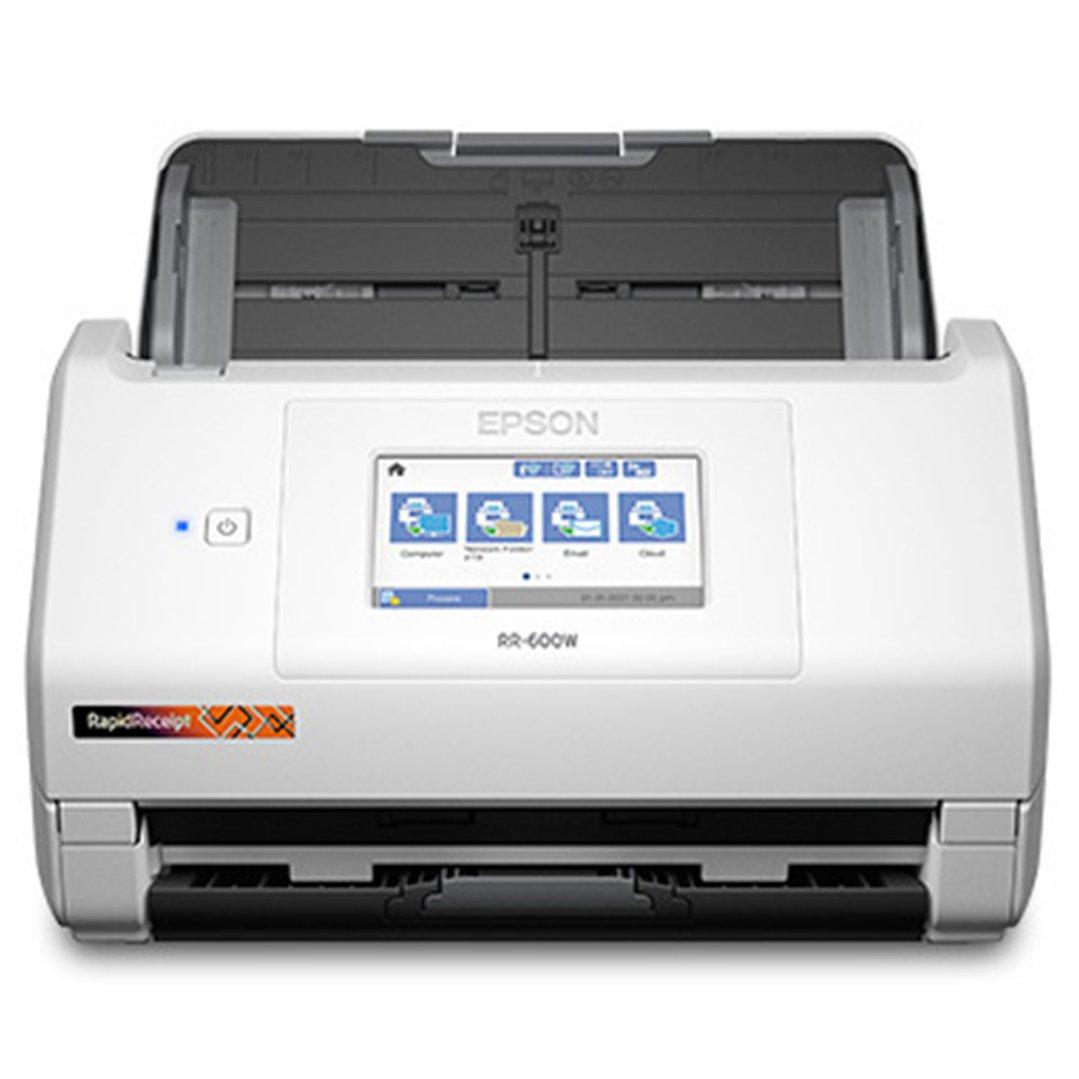 Epson RapidReceipt RR-600W A4 Wireless Receipt Document Scanner 35PPM [B11B258505]