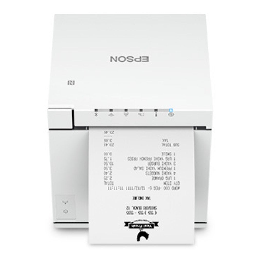 Epson TM-M30III-231 BlueTooth/USB Square Receipt Printer WHITE [C31CK50231]