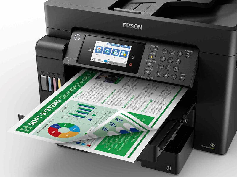 Epson Workforce Pro Et-16600 A3 Inkjet Multifunction Ink Tank Printer P/N:c11Ch72501 Multi Function