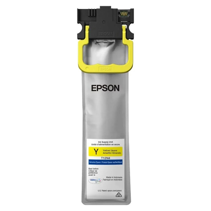 Epson DURABrite T12P4 High Yield Refill Yellow Ink Bottle - 20K Pages [C13T12P400]
