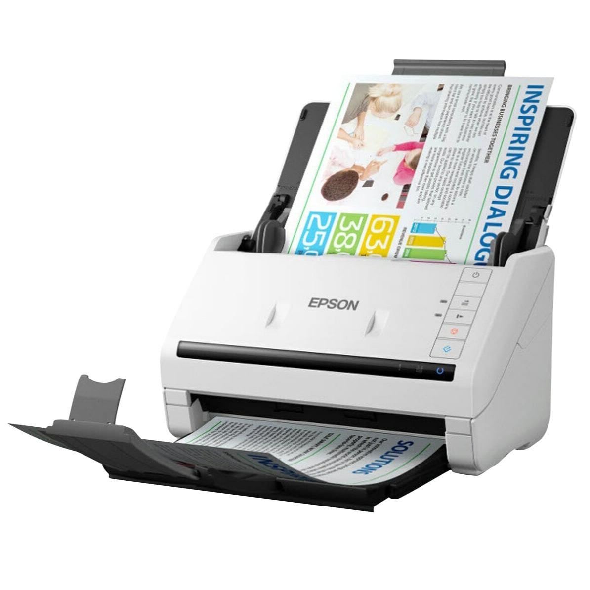 Epson WorkForce DS-570WII A4 Wireless Duplex Document Scanner 35PPM 50-Sheet ADF [B11B263501]
