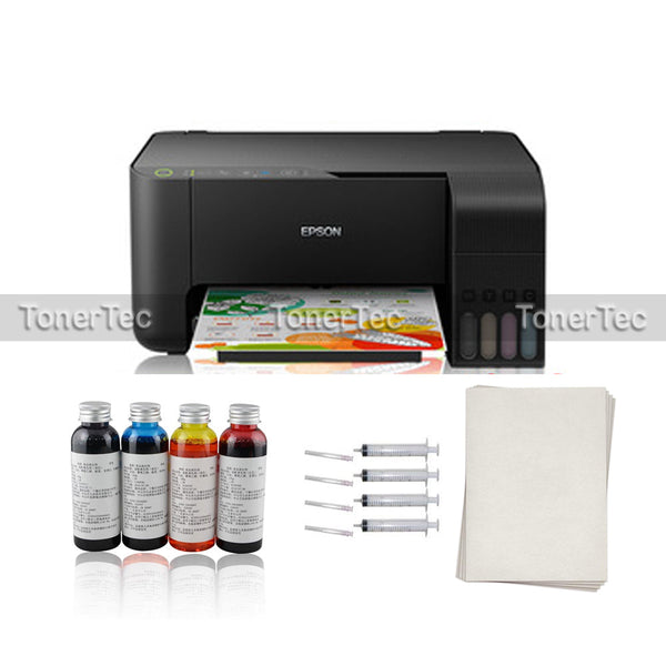 Oz A4 Edible Printer Bundle: Epson Refillable Ink Tank System Printer+Edible Ink+Wafer Paper*Au*