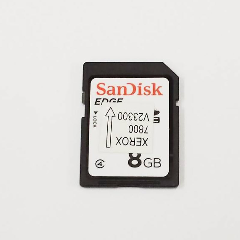 Fuji Xerox Phaser 7800 8GB SD Card Configuration Chip 160E04220 160E04221 160E04222 [P7800dn]