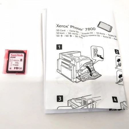 Fuji Xerox Phaser 7800 8GB SD Card Configuration Chip 160E04220 160E04221 160E04222 [P7800dn]