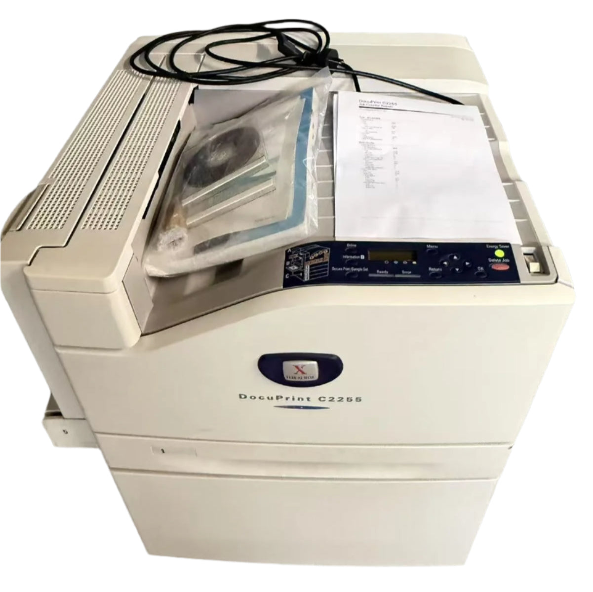 *Used* Fuji Xerox DocuPrint C2255 Color Laser A3 Printer+Duplexer [DPC2255] *Ex-Leasing Unit*