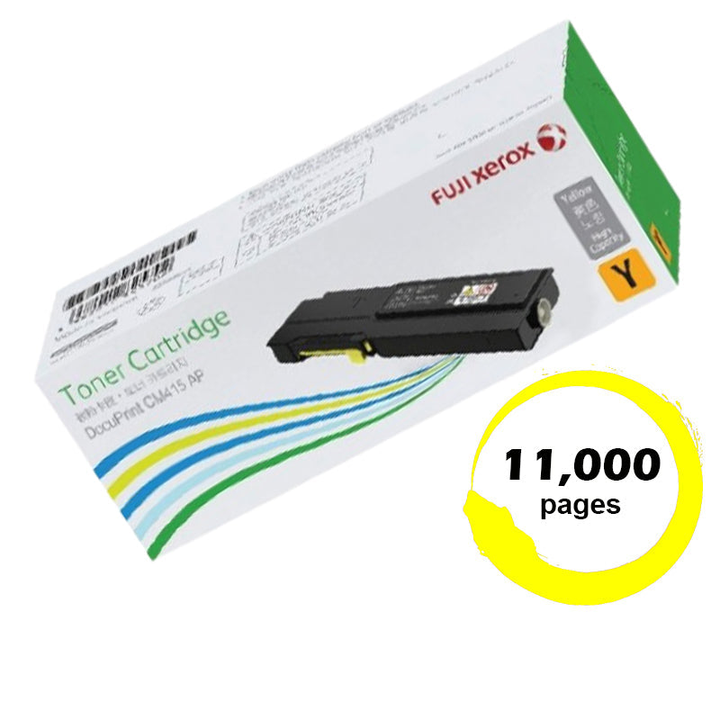 *Special!* Fuji Xerox Genuine Ct202355 Yellow Toner Cartridge For Docuprint Cm415Ap (11K) -
