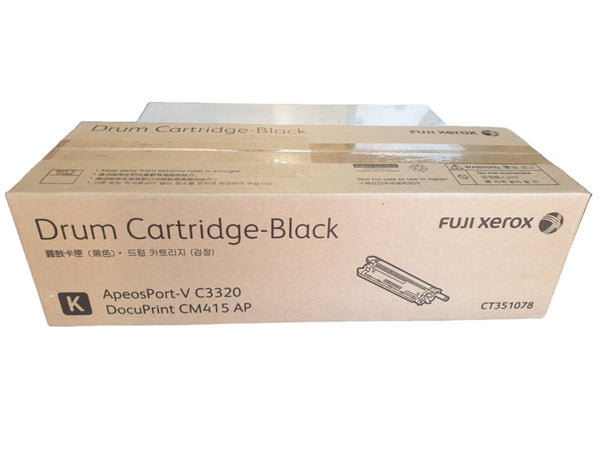 *SALE!* Genuine Fuji Xerox CT351078 Black Drum Unit for ApeosPort-V C3320 DCVC3320 CM415AP (55K)