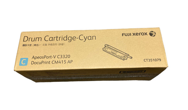 Genuine Fuji Xerox CT351079 Cyan Drum Unit for ApeosPort-V C3320 DCVC3320 CM415AP (55K)