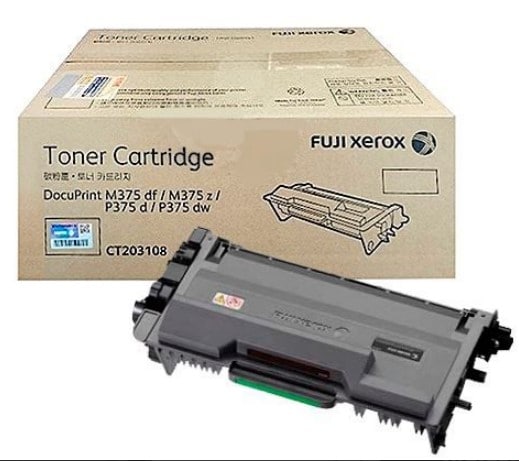 Fuji Xerox Genuine Ct203109 Black High Yield Toner Cartridge For M375Z/P375Dw/M385Z/P385Dw (12K) -