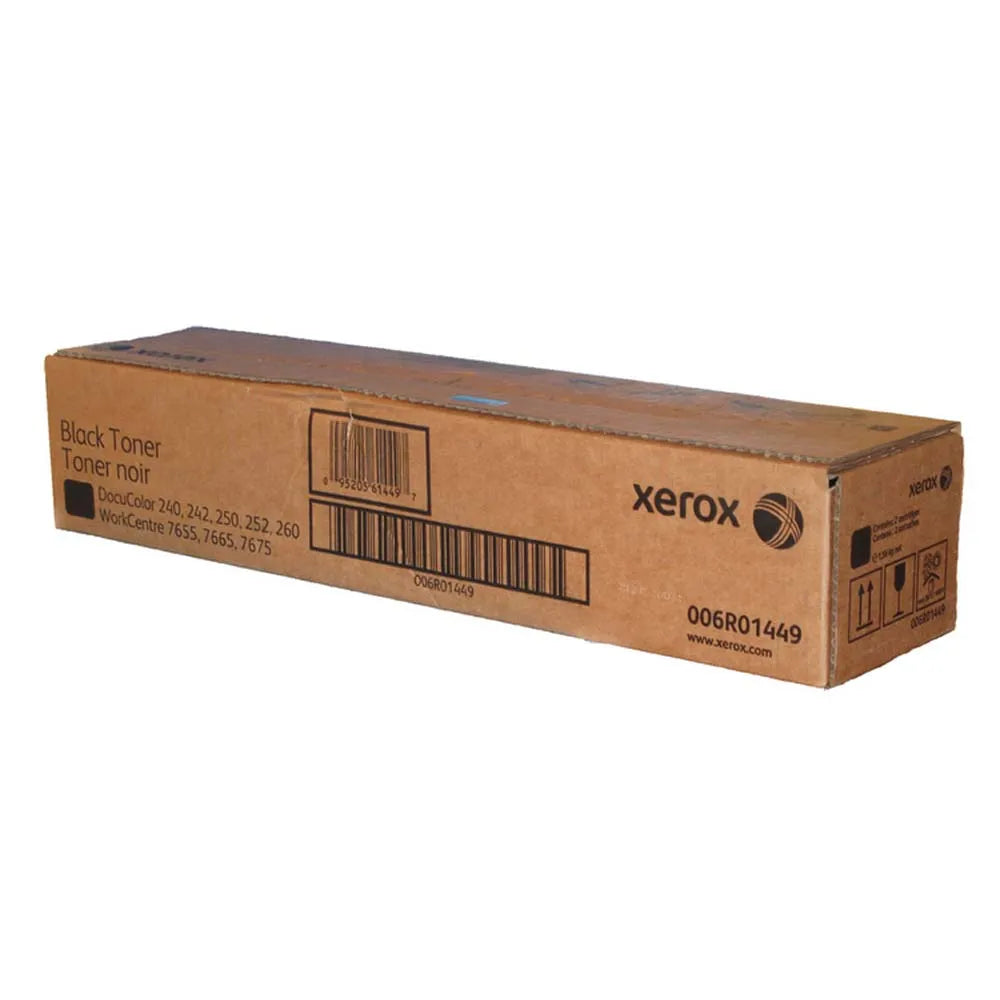 Genuine Fuji Xerox 006R01449 Black Toner Cartridge for DocuColor 250 252 WorkCentre 7655 7665 7675 (30K)