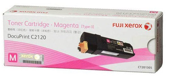 *Clear!* 1X Genuine Fuji Xerox Docuprint C2120 Magenta Toner Cartridge Ct201305 (3K) -