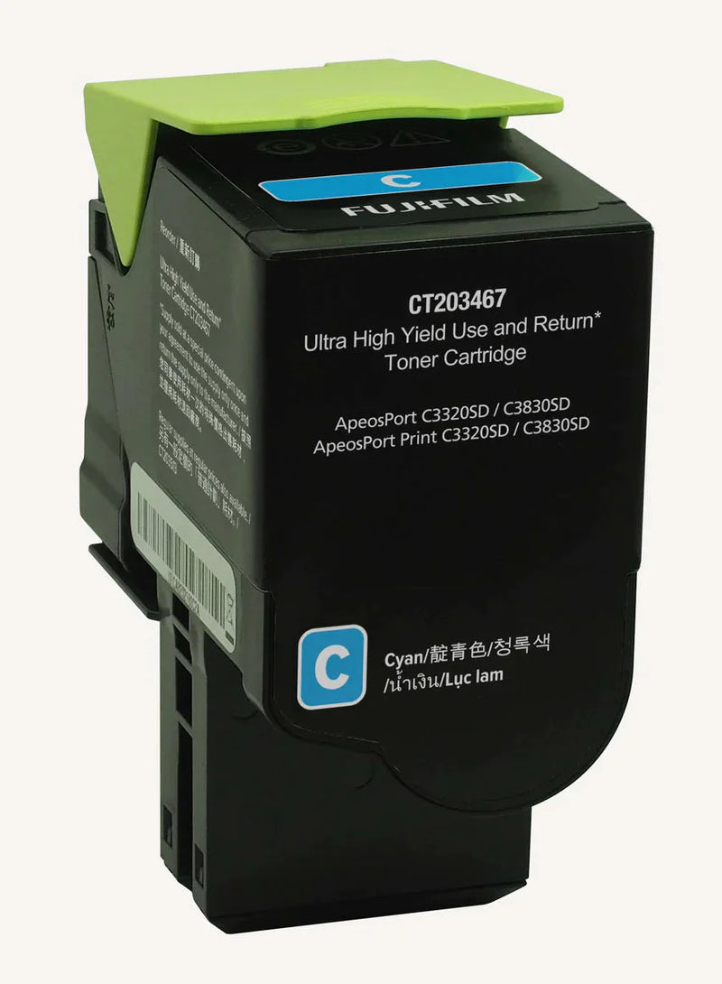 Genuine Fujifilm Ap5240 Cyan Metered Toner Cartridge 16K [Ct203649] -