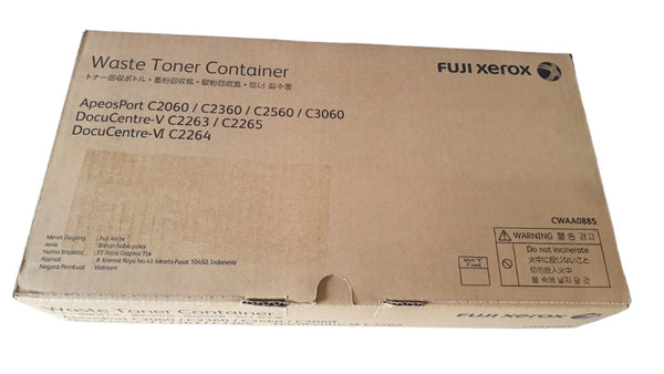 Genuine Fuji Xerox CWAA0885 Waste Toner Bottle for DocuCentre-V C2263 C2265 ApeosPort C2060 C2560 C3060