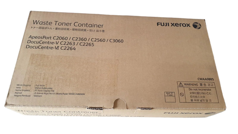 Genuine Fuji Xerox CWAA0885 Waste Toner Bottle for DocuCentre-V C2263 C2265 ApeosPort C2060 C2560 C3060