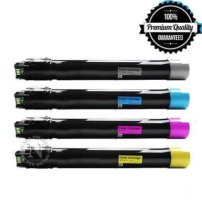 4x Pack Fuji Xerox Compatible C/M/Y/K Toner Set for Phaser 7800 P7800dn [RE106R1574-RE106R1577]