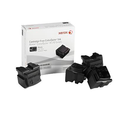 Genuine Fuji Xerox 108R00945 4x Pack BLACK Ink Sticks for ColorQube CQ8570DN (8.6K)