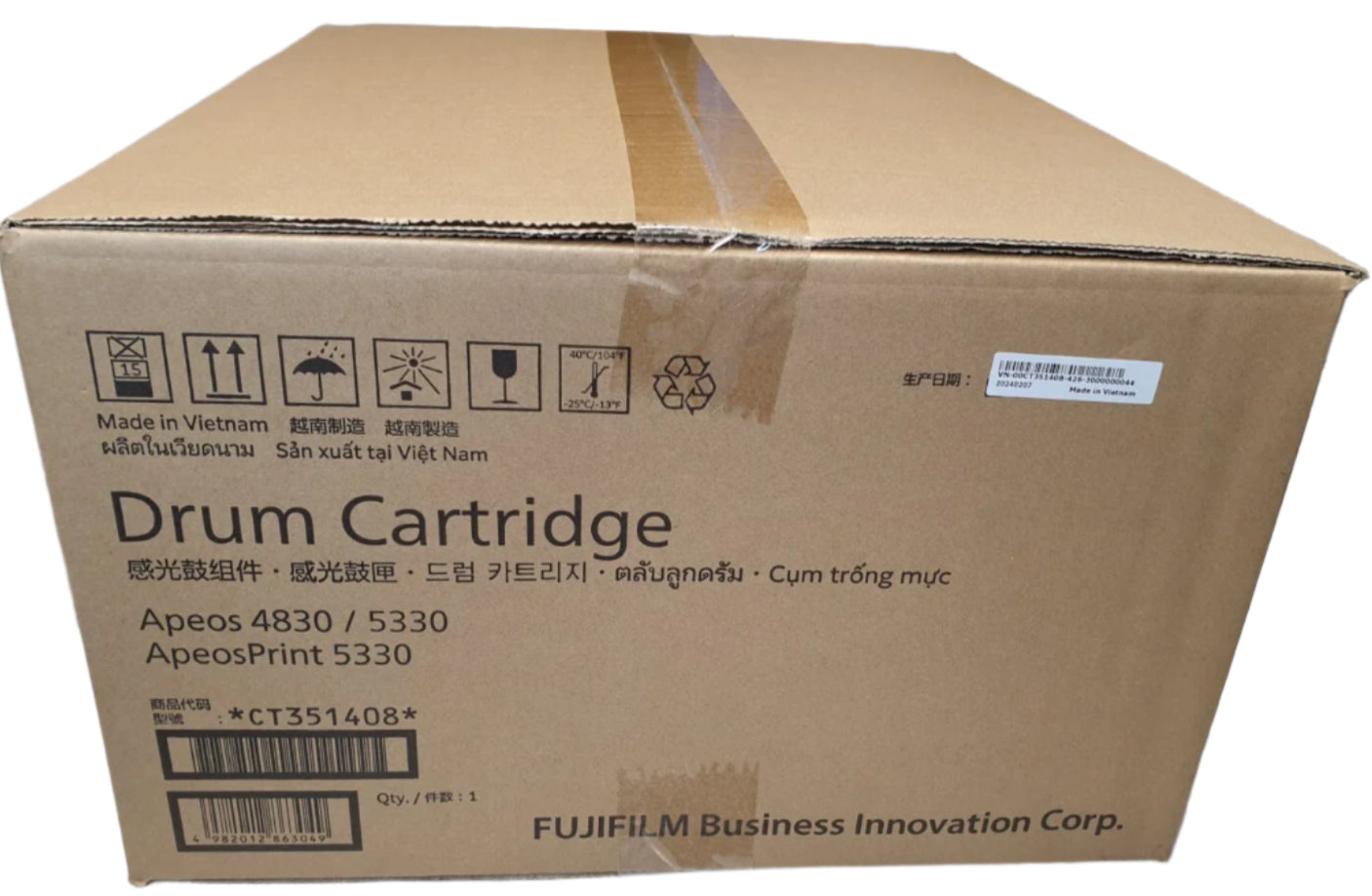 Genuine FujiFilm CT351408 Drum Cartridge for AP5330 A4830 A5330 60K [CT351408]