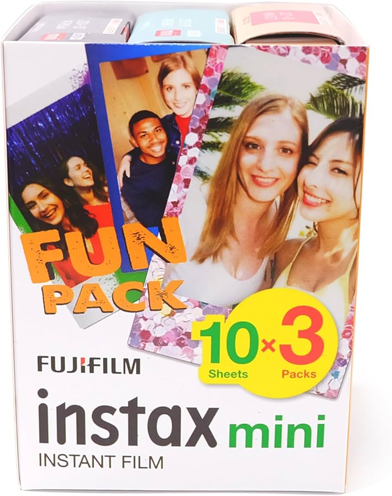 Genuine Fujifilm Instax Mini Instant Film 10/20/30/50 Sheet for Polaroid 300/50i/55i/25i/20i