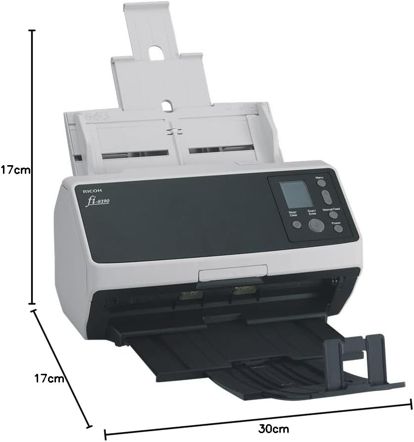 *Ex-Demo* Ricoh FI-8190 A4 High Speed Duplex Image Scanner 90PPM+Wty (RRP$3,472.70)