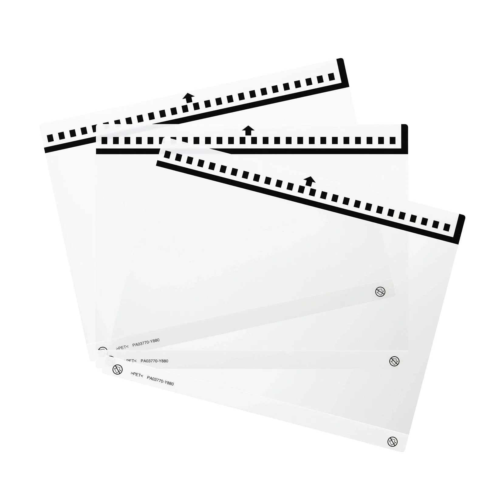 Genuine 3x Pack Fujitsu Photo Carrier Sheet for Scansnap Series Scanner [PA03770-0015]