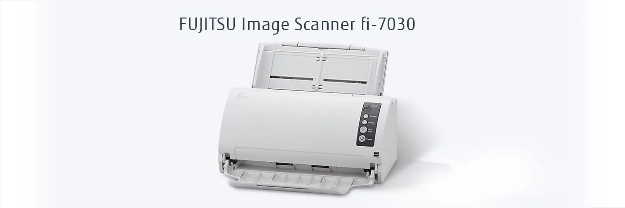 Fujitsu FI-7030 Document Scanner A4 Duplex 50SHT ADF up to 27PPM 600DPI [PA03750-B001]