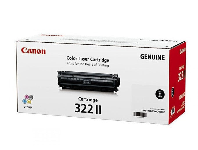 Genuine-Canon-CART322BKII-BLACK-High-Yield-Toner-Cartridge-LBP9100CDN-(13K Yield)