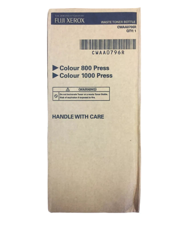 Genuine Fuji Xerox CWAA0796R Waste Toner Bottle for Colour 800i 1000i Press