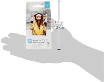 Genuine HP Sprocket 2"x3" Premium Zink Sticker Photo Paper 50x Sheets 1DE39A - HPIZ2X350