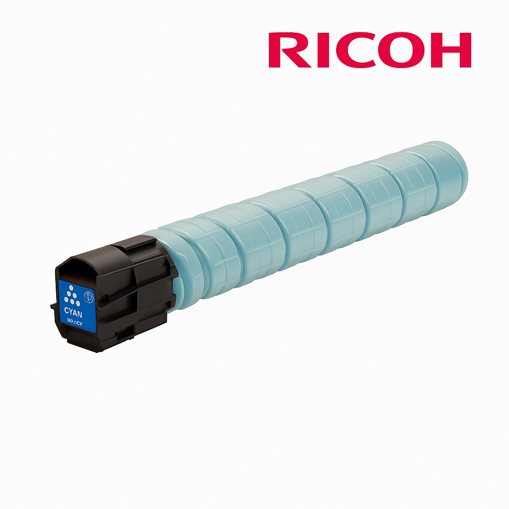 Genuine Ricoh 841935 Cyan Toner Cartridge for MP-C2503 / MP-C2003 / MP-C2504 / MP-C2503HS 9.5K (841942)