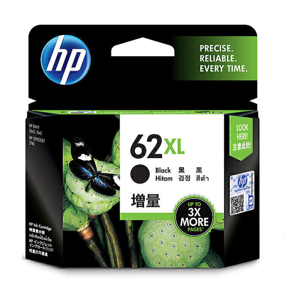 HP #62XL Black Ink C2P05AA C2P05AA