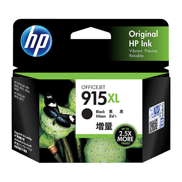 HP #915XL Black Ink 3YM22AA 3YM22AA