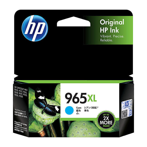 HP #965XL Cyan Ink 3JA81AA 3JA81AA
