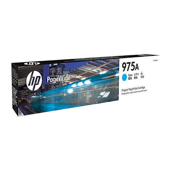 HP #975A Cyan Ink L0R88AA L0R88AA