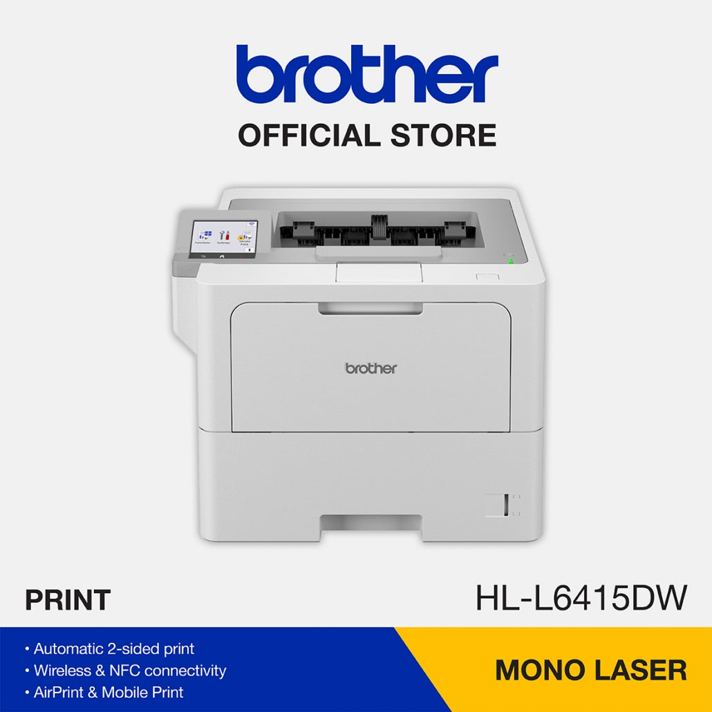 Brother HL-L6415DW High Speed A4 Mono Laser Business Printer TN3615 [HLL6415DW]