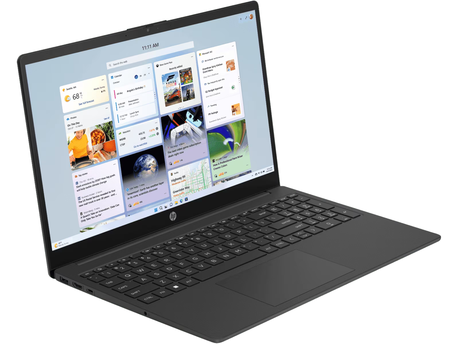 Brand New HP 15.6" AMD Ryzen 7 Process/16GB/512GB SSD Laptop 15-fc0110AU, Black [8F0H0PA]