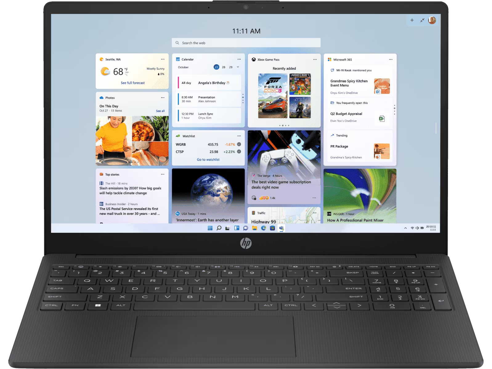 Brand New HP 15.6" AMD Ryzen 7 Process/16GB/512GB SSD Laptop 15-fc0110AU, Black [8F0H0PA]